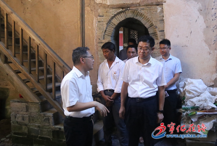 寧化縣領導到鄉鎮調研