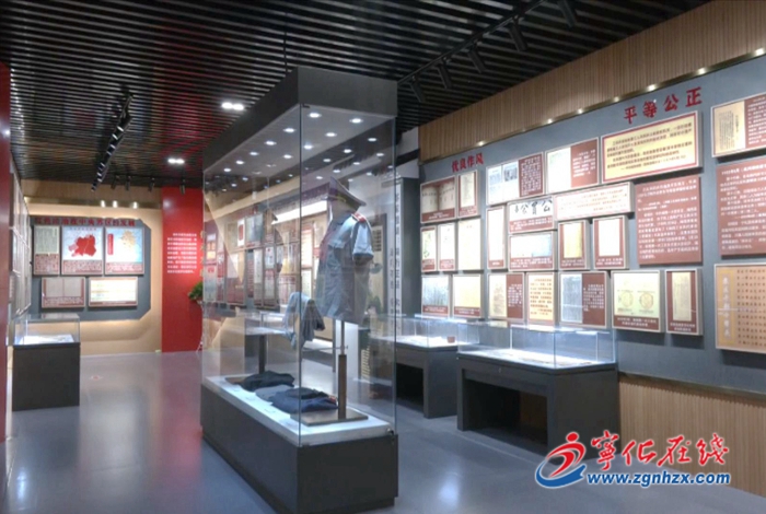 寧化縣人民法院:“紅色法魂”展覽館揭牌