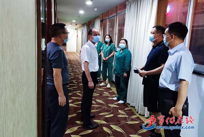 寧化縣領導督導檢查疫情防控工作