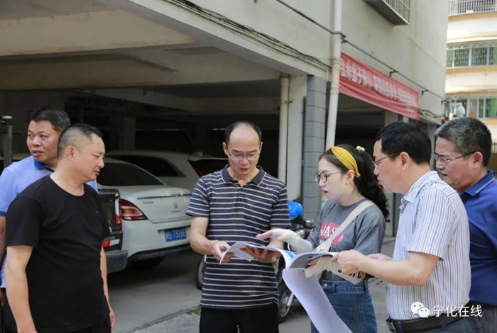 寧化縣領導開展城鄉建設品質提升暨農村建房管理工作調研