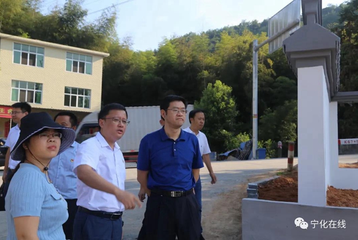 寧化縣領導到鄉鎮調研