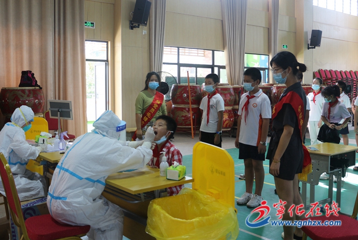 寧化:5萬名師生全部完成核酸檢測