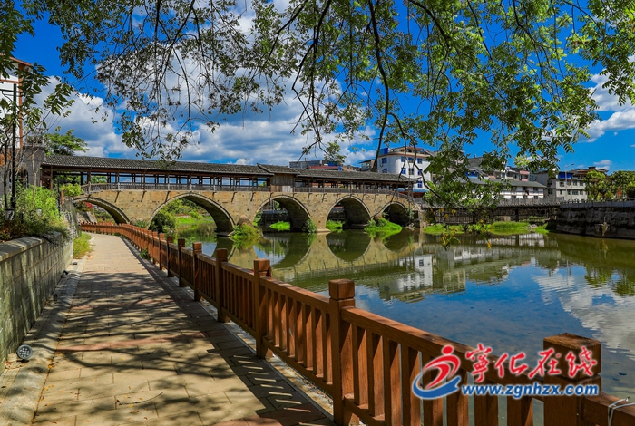 【喜迎二十大】寧化水茜鎮:河道通暢綠水盈 環境宜居幸福景