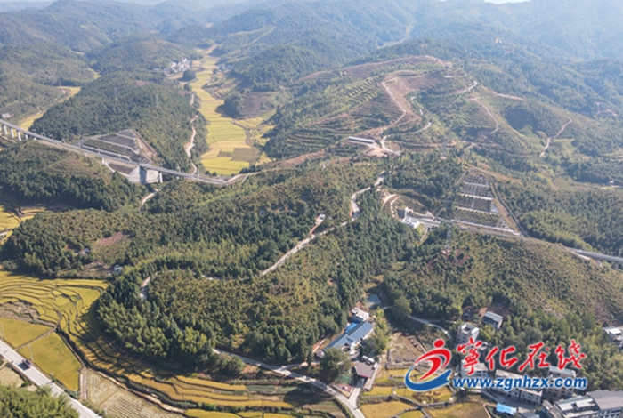 寧化城郊鎮馬源嶺步道項目進入收尾階段