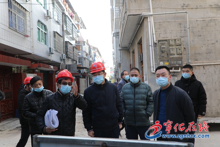 寧化縣領導調研重點項目和生態環保工作