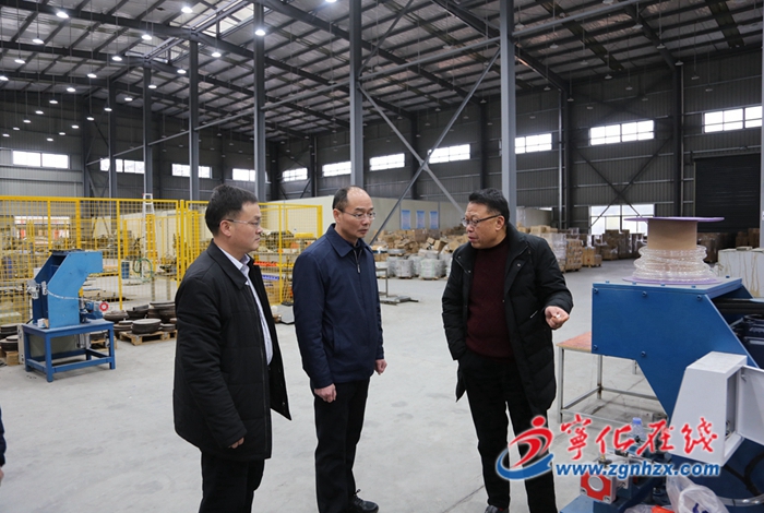寧化縣領(lǐng)導(dǎo)調(diào)研企業(yè)節(jié)后復(fù)工復(fù)產(chǎn)工作