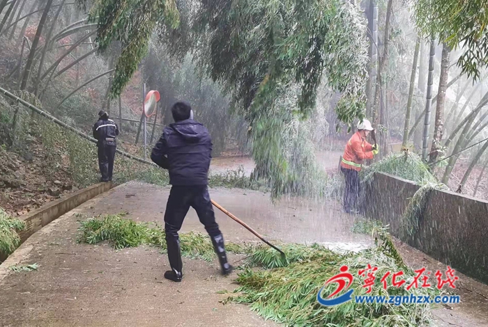 寧化各鄉鎮:積極應對低溫雨雪天氣