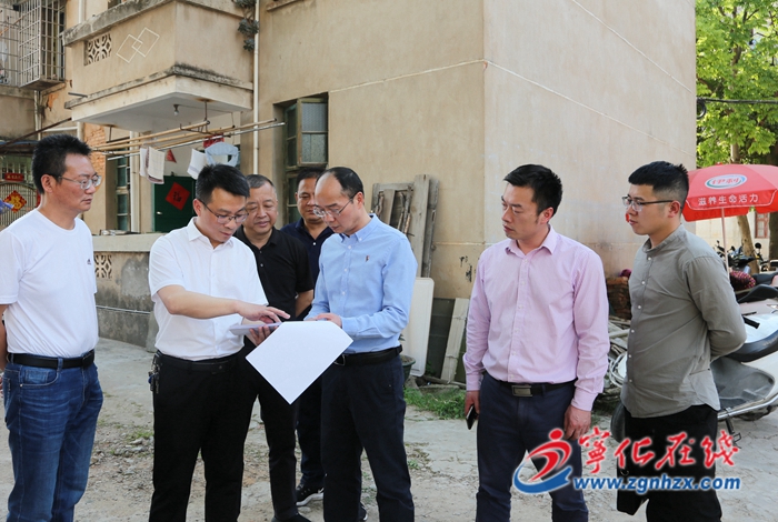 縣領導開展工業發展攻堅組、城市建設管理攻堅組工作調研