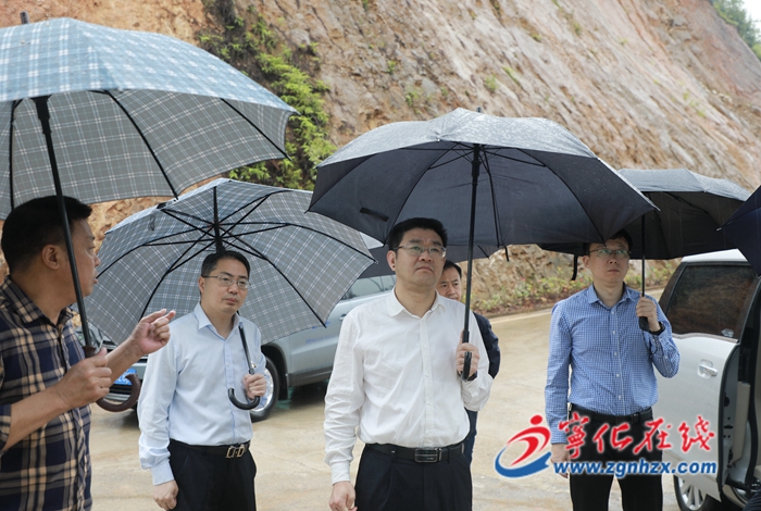 寧化縣領導開展庫區移民工作調研