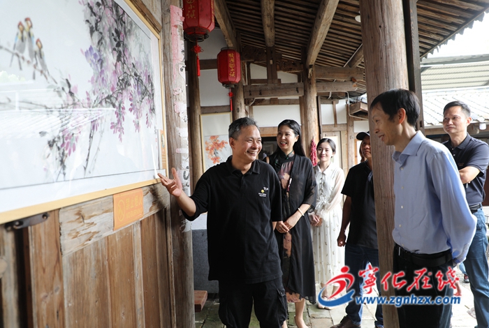 福建書畫名鄉名家中國畫展在寧化舉辦
