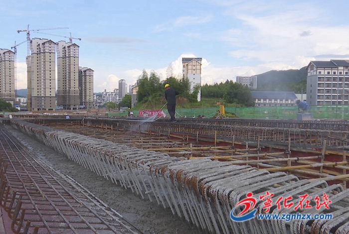 國道356線B標段：24小時不間斷作業 橋梁建設進入收尾階段