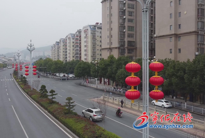 寧化：大紅燈籠高高掛 張燈結彩迎新春