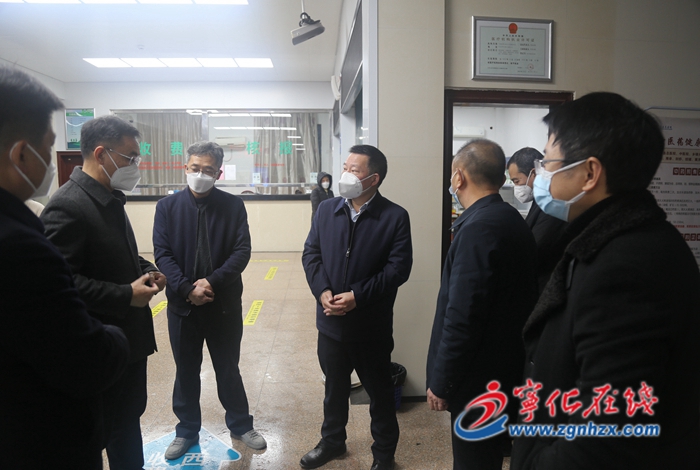 市領導來寧化調研疫情防控和醫療救治工作