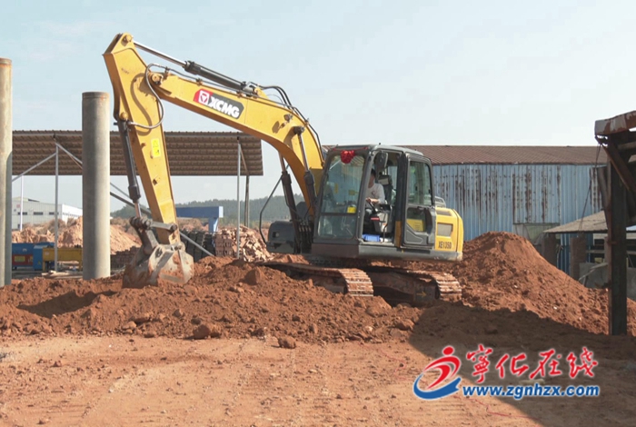 寧化：加快銘航環保裝備智能制造項目建設