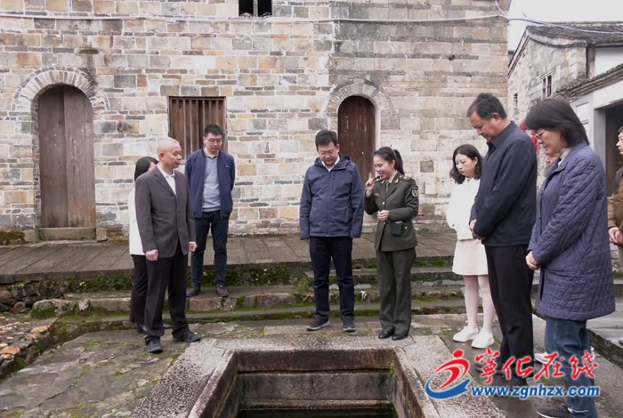 省委文明辦領導來寧化調研