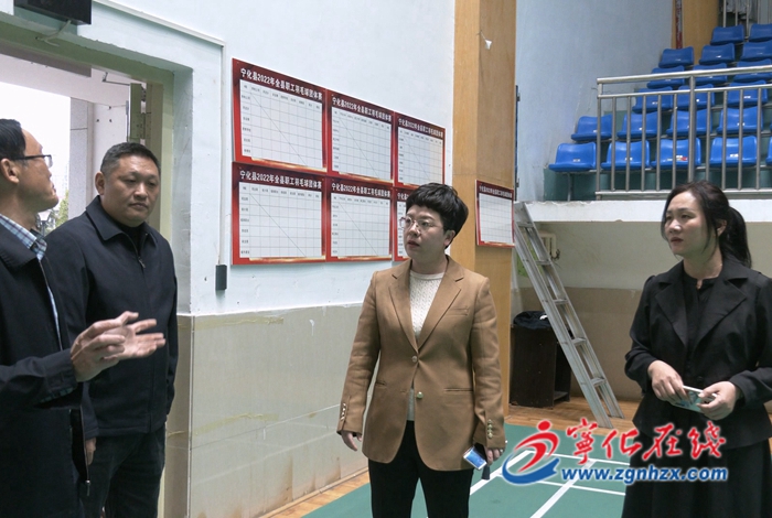 市領導來寧調研體育和文物保護工作