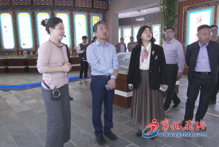 上海市嘉定區總工會來寧化調研