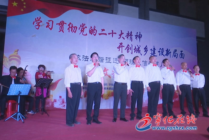 寧化翠江鎮(zhèn)：文藝匯演釋政策 好戲連臺助征遷