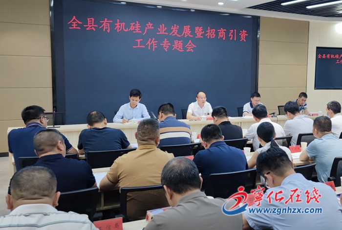 寧化縣召開有機硅產業發展暨招商引資工作專題會