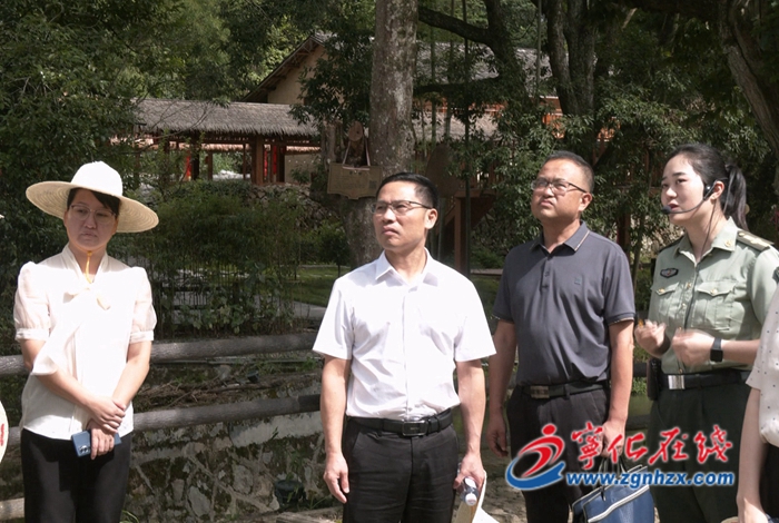 省委宣傳部領導來寧化開展長征國家文化公園建設調研