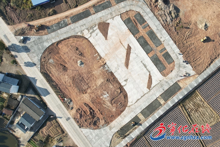 寧化：G356石壁省界服務區項目建設有序推進