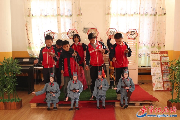 寧化:非遺木偶進校園 傳統文化潤童心