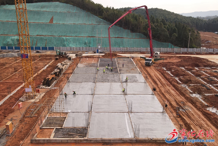 寧化凱爾邁文創(chuàng)產(chǎn)業(yè)園建設(shè)項(xiàng)目建設(shè)如火如荼