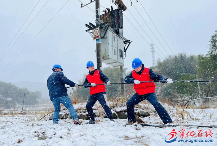 寧化：寒潮來襲 以動制“凍”