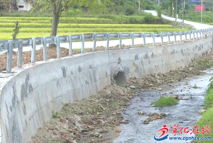 水茜鎮沿溪村人居環境整治及安全飲水工程項目即將完工