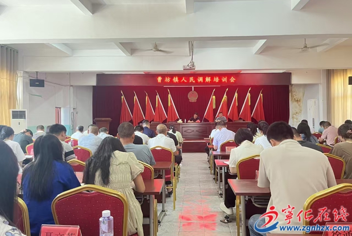 曹坊鎮(zhèn)開(kāi)展人民調(diào)解員專(zhuān)題培訓(xùn)