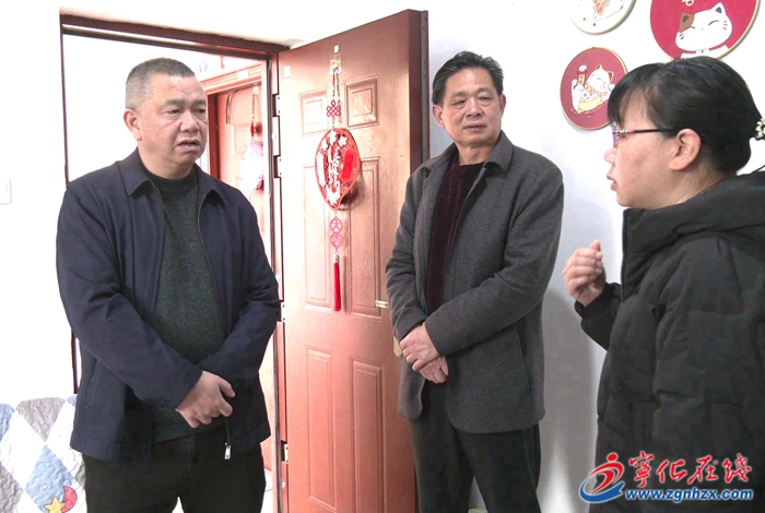寧化縣領導開展春節前慰問活動