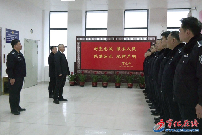 寧化縣領(lǐng)導(dǎo)慰問堅(jiān)守崗位一線干部職工