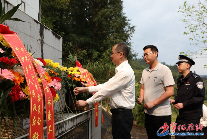 網絡中國節·清明|寧化多部門黨員干部祭掃革命烈士