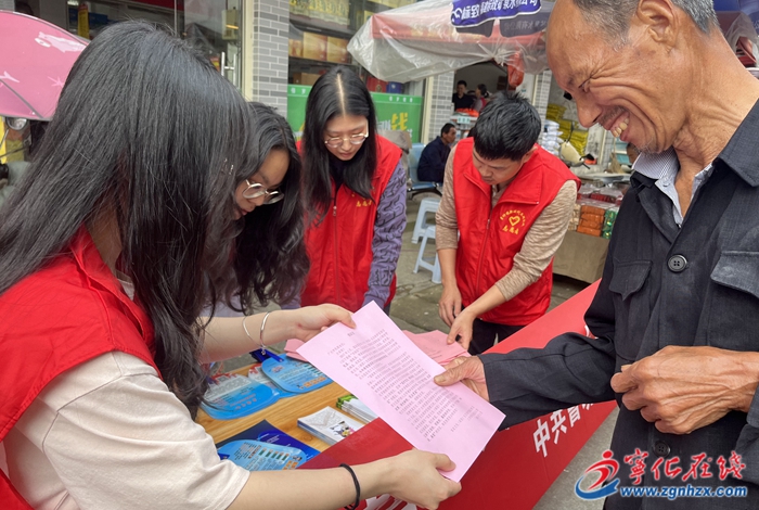 曹坊鎮開展客家文化生態實驗區 創建工作宣傳活動
