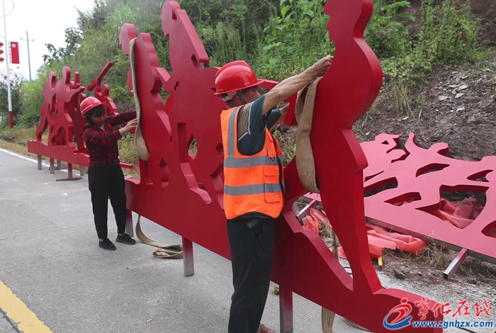 寧化:加快推進鄉村振興示范線(淮土段)建設