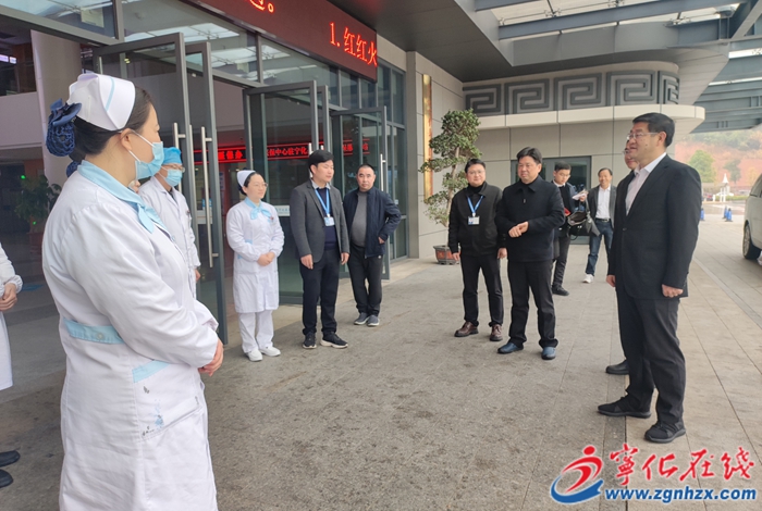 寧化縣領(lǐng)導(dǎo)慰問堅守崗位一線干部職工