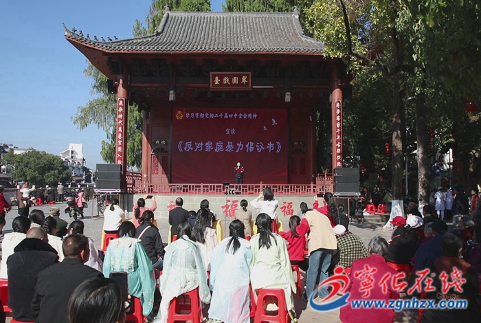 寧化縣舉辦“反家暴·護健康”普法宣傳活動