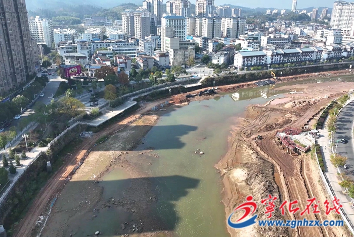 翠江流域生態綜合治理項目建設穩步推進