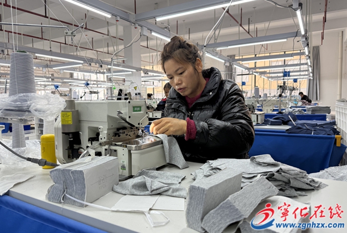 寧化澳維麗服飾自動化生產項目熱火朝天開新局