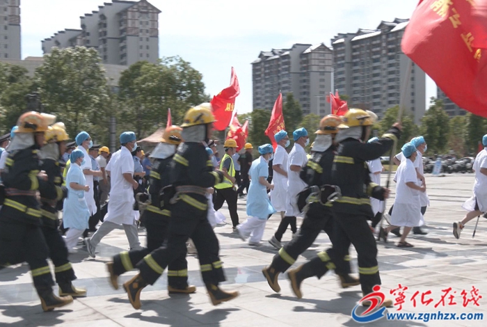 寧化開展國防動員專業隊訓練演練