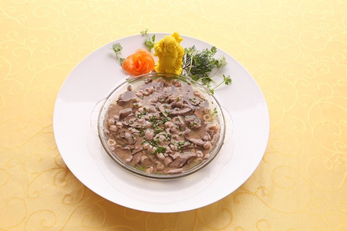 福建名小吃：豬肝小腸湯