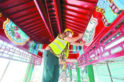 北京平谷金海湖景區8月“煥新”